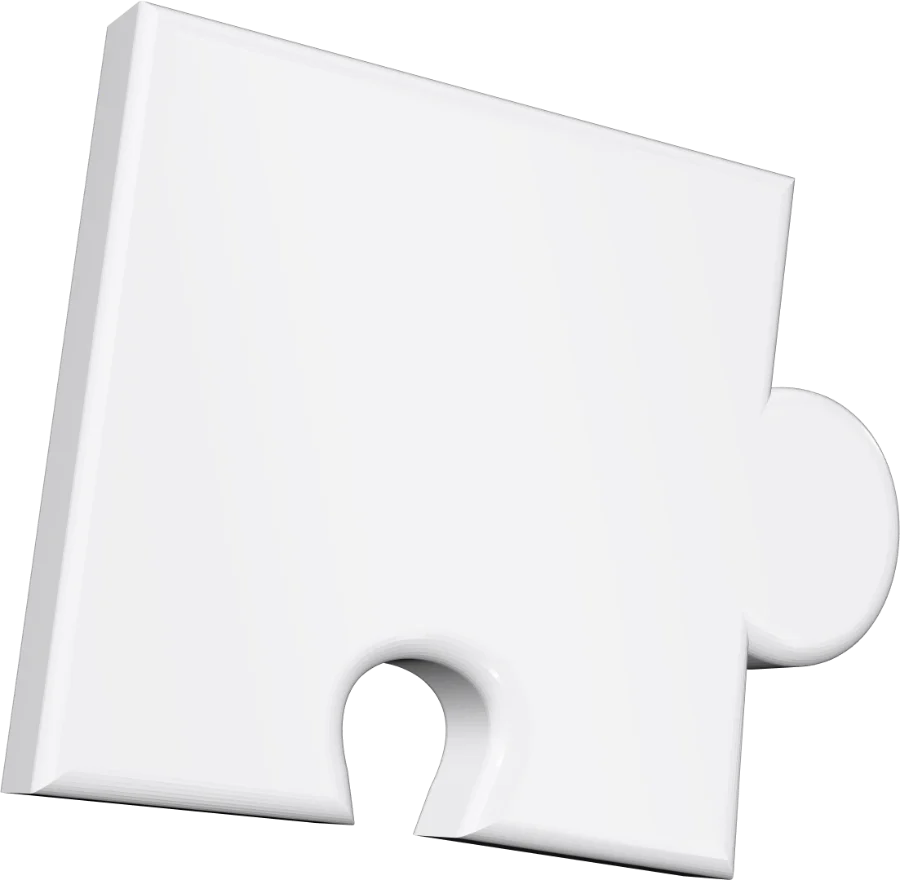 A jigsaw piece.